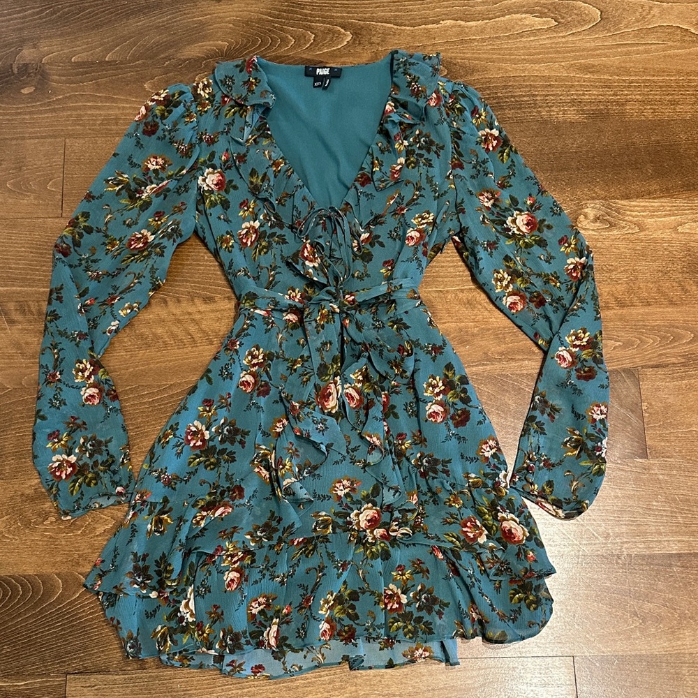 Paige 100% silk dress